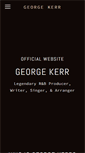 Mobile Screenshot of georgekerrmusic.com